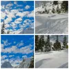 Bild auf Leinwand - Leinwandbild - Tal Wolken Lawine Sport Produktbild-Vorschau 8