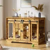 Hundekäfig Tierkäfig mit Schiebetür, Hundebox Hundehaus mit Produktbild-Vorschau 5