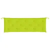 vidaXL Gartenbank-Auflagen 2 Stk. Knallgrün 150x50x7 cm Produktbild-Vorschau 6