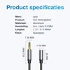 Qost - Aux Verlengkabel - 3,5mm Male naar 3,5mm Female - Productafbeelding-voorbeeld 4
