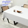 Tischdecke Wachstuch MIMOSA Einfarbig Weiß Robust Produktbild-Vorschau 2