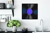 MuchoWow® Gerahmtes Poster Blau - LP's Vinyl - Retro 40x40 Produktbild-Vorschau 3