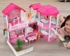 MalPlay Kinderpuppenhaus Rosa, Puppenhaus Villa für Produktbild-Vorschau 9