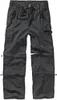 A pair of dark gray cargo pants with removable legs. Produktbild-Vorschau