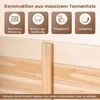 COSTWAY Recinzione da giardino a 3 elementi, recinzione a Anteprima dell’immagine prodotto 4