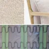 Collage of close-up images of furniture materials and construction. Anteprima dell’immagine prodotto