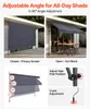 SucceBuy, store manuelle, auvent de 350 cm de long, avec Voir les images du produit 5