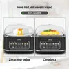 Vařič vajec Olvy na 1-6 vajec s funkcí omelety a pošírování Náhled obrázku produktu 3