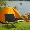 Outsunny Campingstuhl faltbarer Gartenstuhl mit Stahlbeine, Produktbild-Vorschau 2