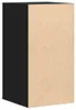 vidaXL Cassettiera nera 40x41x76 cm materiale a base di Anteprima dell’immagine prodotto 6