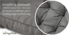 sunnypillow Polster für Papasansessel | rund Durchmesser Produktbild-Vorschau 4