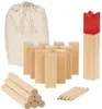 Goki Wooden Kubb -Spiel in Wattebeutel, 21dlg. Produktbild-Vorschau 3