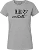 Huuraa Damen T-Shirt Trier verliebt M Sport Grey Bio Produktbild-Vorschau 2