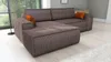 Ecksofa TOR mit Schlaffunktion. Farbe: Mocca. Produktbild-Vorschau 2