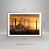 Gerahmtes Poster - Rahmen in heller Eiche - Sonnenuntergang Produktbild-Vorschau 5