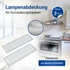 2x Lampenabdeckung passend wie Bosch 00264984 175x60mm Produktbild-Vorschau 2
