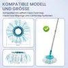 2er Set Ersatzkopf CLEAN TWIST Disc Mop micro duo , Passend Produktbild-Vorschau 2
