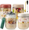Overnight Oats Gläser, 4 Stück 500ml Einkochgläser, Produktbild-Vorschau 1