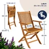 CASARIA® Gartenmöbel Set Modell 2026 – NEU: Extra stabiler Produktbild-Vorschau 6