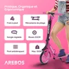 AREBOS Grafitti Trottinette de ville réglable en hauteur | Voir les images du produit 4