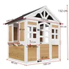 Merax Garten Kinderspielhaus aus Holz Spielhaus, Kinder Produktbild-Vorschau 7