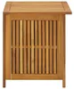 vidaXL Zahradní úložný box 60x50x58 cm z masivního dřeva Náhled obrázku produktu 4