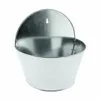 Zink Wandampel Wandtopf Pflanzgefäß 19x10xH11/20cm Garten Produktbild-Vorschau 3