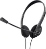 A black headset with a microphone is shown against a white background. Anteprima dell’immagine prodotto