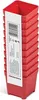 A stack of red plastic containers with a label on the side. Náhľad obrázku produktu