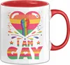 LGBTQ Tasse Geschenk Lesben Schuwle Geschenkidee Gay Pride Produktbild-Vorschau 1