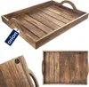 Rechteckiges Serviertablett aus Mangoholz mit Griff Produktbild-Vorschau 6