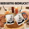 Känguru fährt Fahrrad Tasse Geschenk Lustig Motivation Produktbild-Vorschau 2
