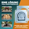 4 Stück Zurrmulde, verzinkt, 105 x 105 mm, 800 daN, mit Produktbild-Vorschau 4