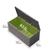 Gartenbox Auflagenbox, 833 L Aufbewahrungsbox mit Produktbild-Vorschau 3