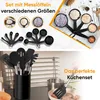 Strex 43-teilig Silikon-Küchenhelfer-Set mit Halter - Produktbild-Vorschau 8