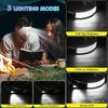 Ultrastarke LED-Stirnlampe, 3000 Lumen, 3*LED 230° USB Produktbild-Vorschau 4