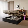UnboxG letto imbottito 160x200cm con funzione di ricarica Anteprima dell’immagine prodotto 2