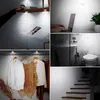 Collage of images showing LED cabinet lights in various home settings. Produktbild-Vorschau