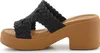 Crocs Brooklyn Woven Slide Absatz 209979-001 Schwarz EU Produktbild-Vorschau 4