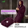 AR Line Kapuzen Bademantel 100% Baumwolle 450 g/m² – Uni Produktbild-Vorschau 2