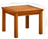 vidaXL Zahradní konferenční stolek 45x45x36 cm Masivní Náhled obrázku produktu 6