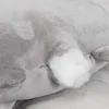 Plüschtier Katze Plüschkissen Langes Kätzchen Plüschtier Produktbild-Vorschau 3
