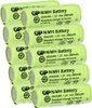 10x GP Akku 2/3 AAA 1,2V / 400mAh GP40AAAM Micro NiMH Akku Produktbild-Vorschau 1