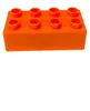 Mattoncini da costruzione LEGO® DUPLO® 2x4 Arancione - 3011 Anteprima dell’immagine prodotto 5