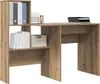 vidaXL Bureau Artisan-Chêne 131,5 x 50 x 106,5 cm Bois Voir les images du produit 3