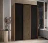 Šatní skříň BAYLIN 1 - 170/60 cm, dub artisan / černá / dub Náhled obrázku produktu 1