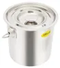Stahleimer - Edelstahl Eimer 6 l - Mit Deckel und Henkel - Produktbild-Vorschau 4