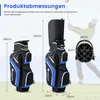 Torba golfowa COSTWAY, torba na wózek golfowy z 14 Podgląd zdjęcia produktu 3