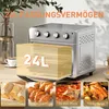 HOMCOM Mini Backofen mit Umluft 24 L 1600W 90-230℃  Produktbild-Vorschau 4