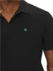 Calvin Klein Jeans Short Sleeve Polo 072403200002 in BLACK Podgląd zdjęcia produktu 7